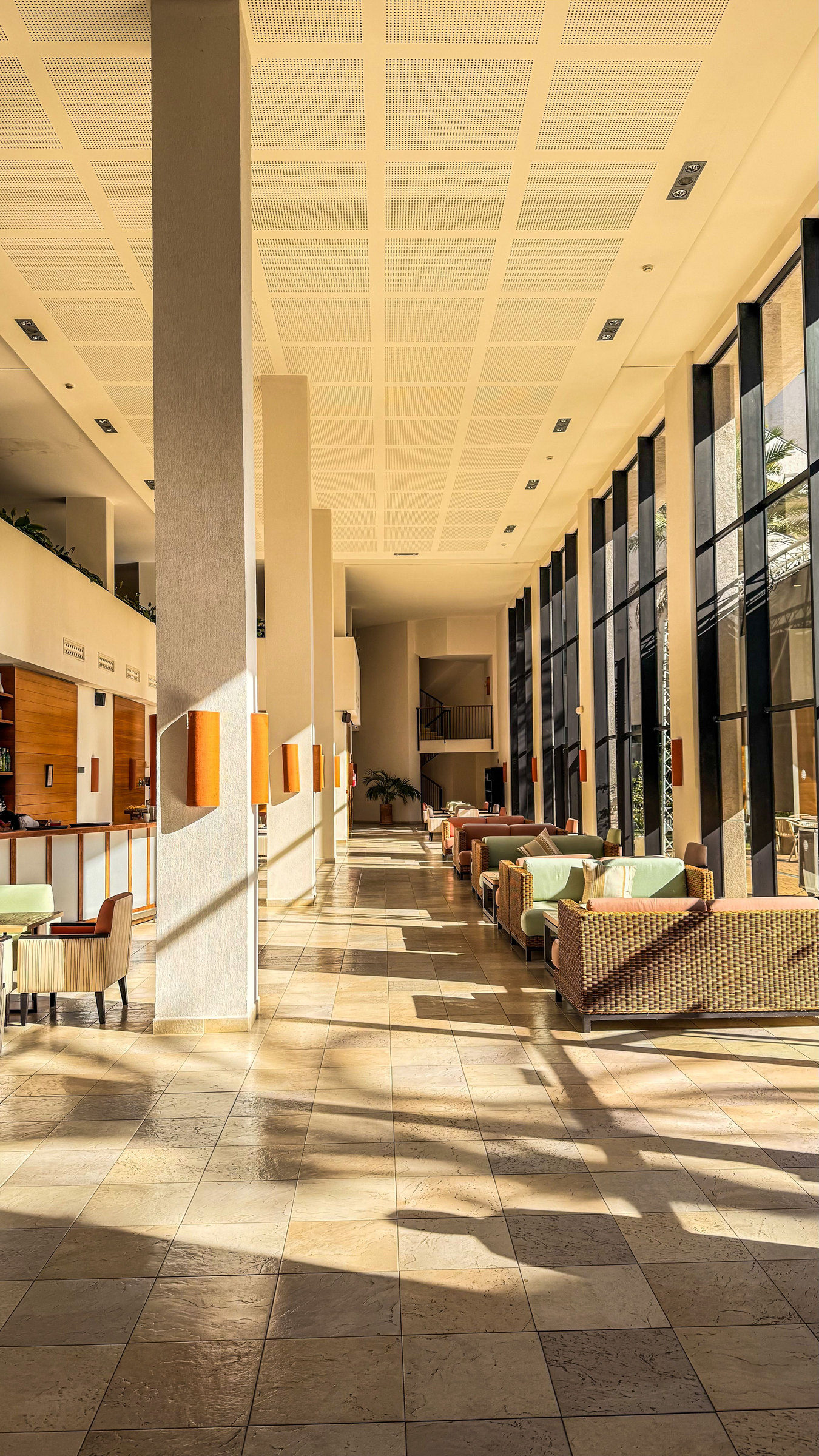 Hotel lobby