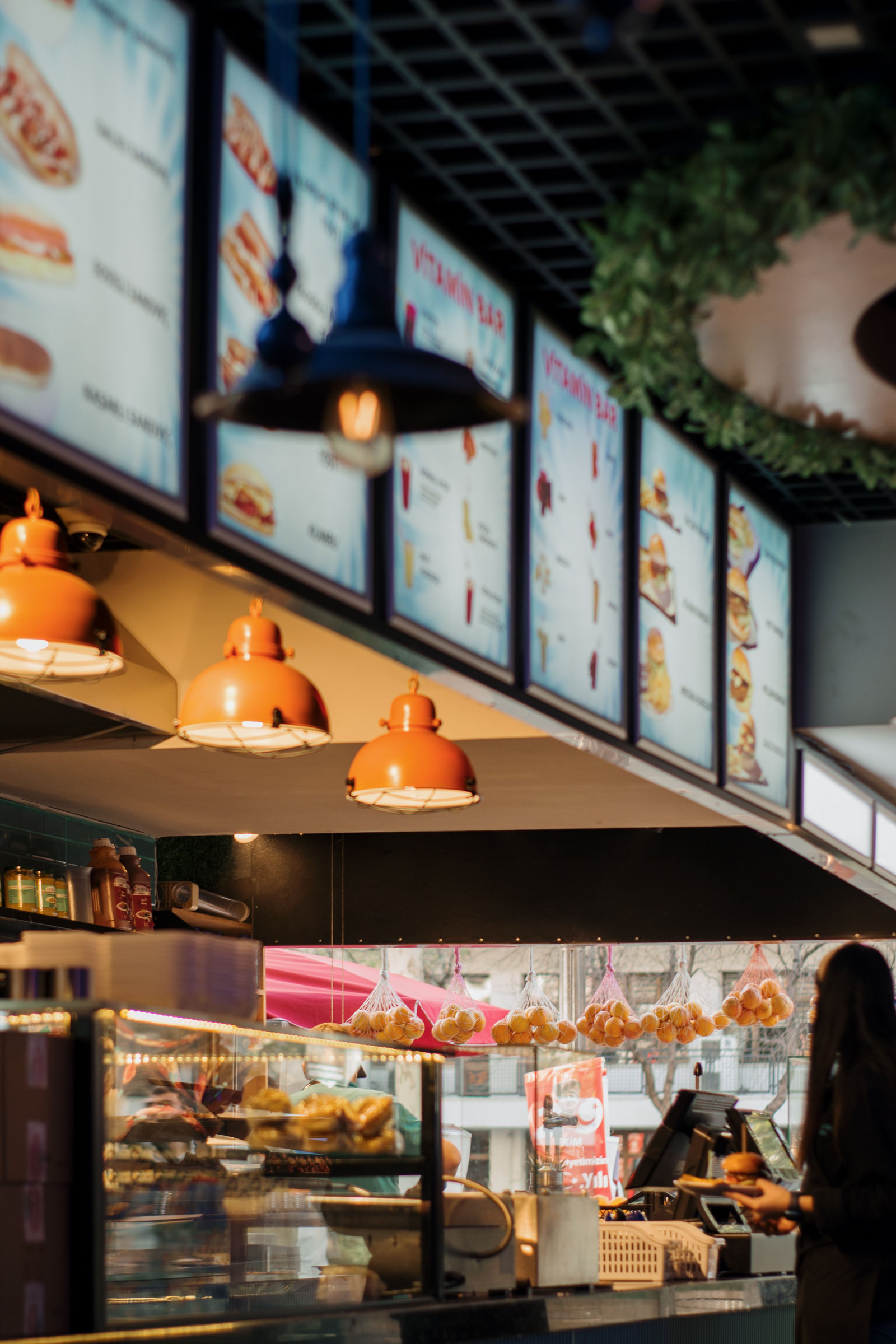 Digital menu board